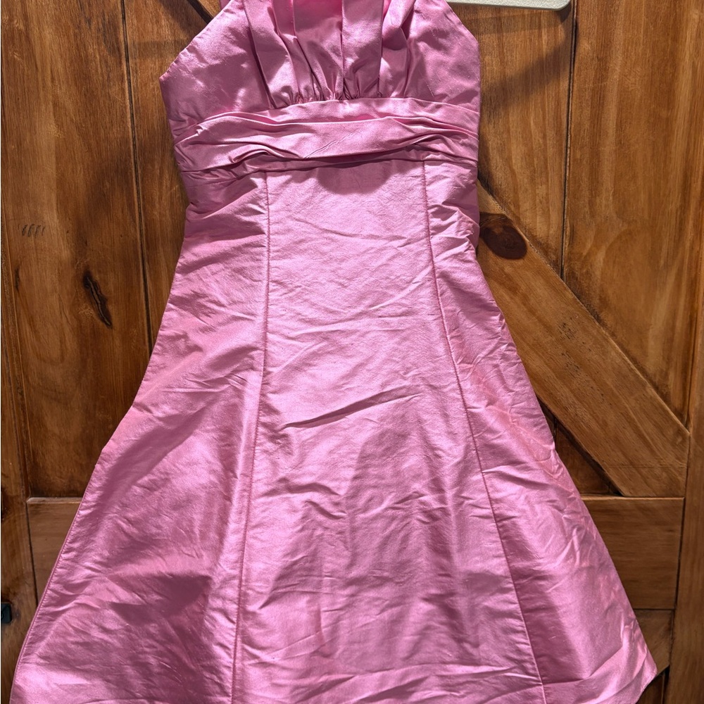 Elegant Pink Flowergirl Dress